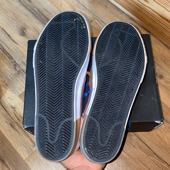 Nike SB air zoom blazer mid mosaic pack brown dark wine - Picture 8 of 8